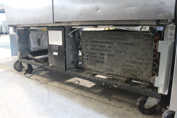 2014 True T-49F ENERGY STAR Stainless Steel Commercial Two Door Reach In Freezer w/ Poly Coated Racks on Commercial Casters. 115 Volts, 1 Phase. Tested and Working! - Image 8 of 9