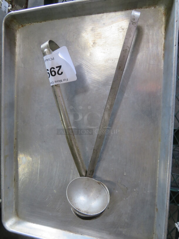 3oz Stainless Steel Ladle. 2XBID