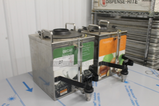 2 Curtis GEM3IF419-001 AND GEM3IF419-003 Commercial Stainless Steel Countertop Coffee Maker/Dispenser. 120V, 1 Phase. 2 Times Your Bid!  - Image 3 of 10