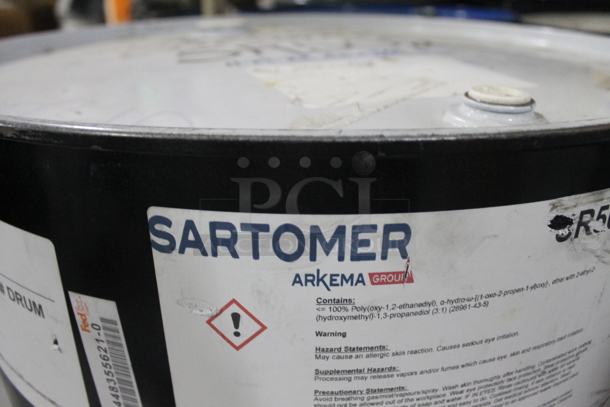 ALL ONE MONEY! Lot of 5 Metal Barrels' 2 Sartomer, Hi Purity Ameo, Royalsil Hi Purity Ameo, Xiameter PMX-20. BUYER MUST REMOVE.  - Image 3 of 9