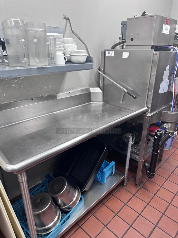 Clean! Advance Tabco Clean Straight Design Dishtable - R-L  Operation, Stainless Legs,  - Image 3 of 6