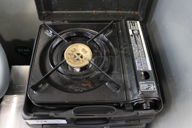 3 SternoCandleLamp 50106 Metal Countertop Single Burner Butane Powered Range in Hard Case. 3 Times Your Bid! - Image 2 of 4