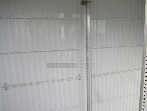 One True 2 Glass Door Freezer With 6 Racks. Model# GDM-49F-LD. 230 Volt. 1 Phase. 54X1X78.5 Working - Image 4 of 4