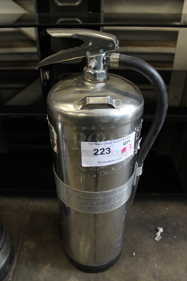 3 Various Wet Chemical Fire Extinguishers; Kitchen One, Buckeye. Buyer Must Pickup - We Will Not Ship. 3 Times Your Bid! - Image 8 of 9