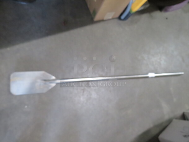 One 48 Inch Stainless Steel Paddle.