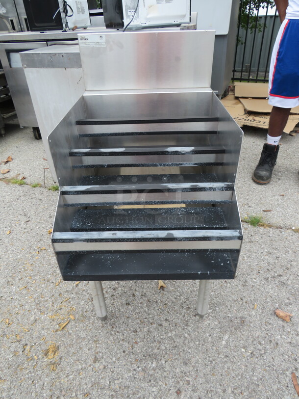 One Glastender 4 Tier Underbar Bottle Display Rack. Model# LDA-18S. 18X24X37. $786.50 - Image 1 of 2