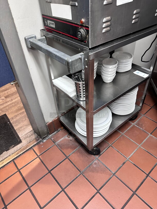 Clean! Stainless Steel Service Cart - 24 x 16 x 32 - Image 4 of 5
