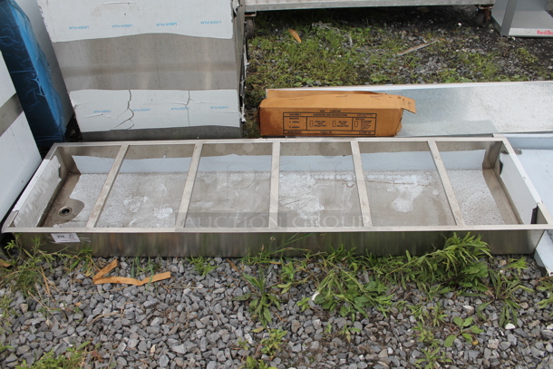 BRAND NEW SCRATCH AND DENT! Stainless Steel Commercial Ice Bin Drop In. - Image 1 of 4