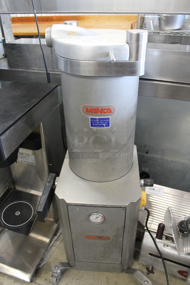 Mainca EM-30 Metal Commercial Floor Style Sausage Stuffer. 220 Volts, 3 Phase. - Image 1 of 10