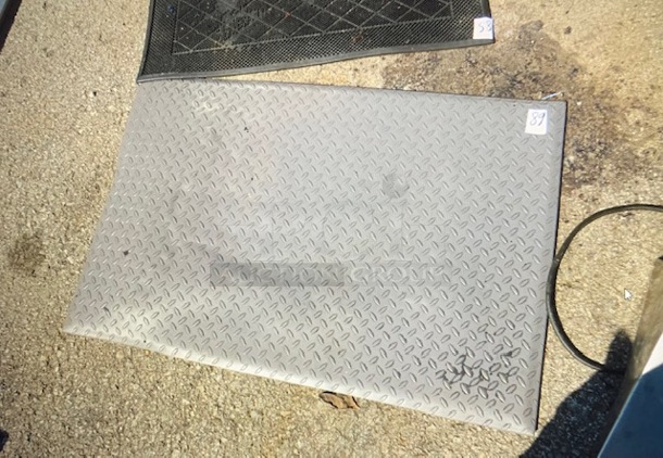 One 35X24 Gray  Mat. - Image 1 of 1