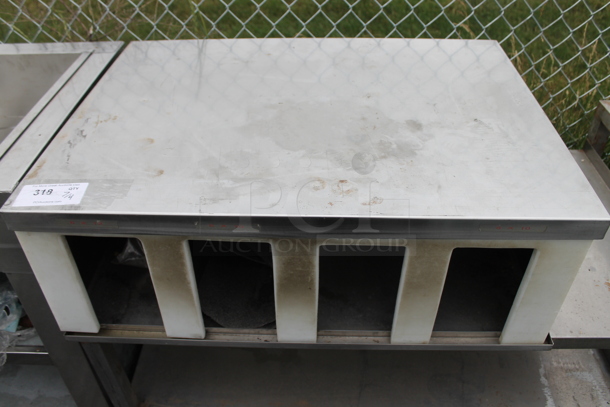 Stainless Steel Table w/ Under Shelf on Commercial Casters.  - Image 2 of 9