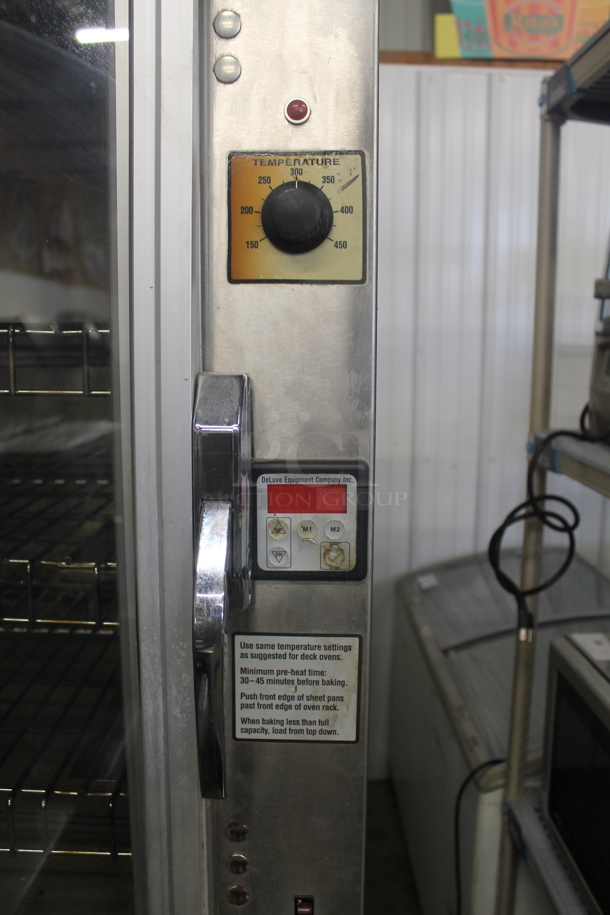 DeLuxe CR-2-3S Stainless Steel Commercial Bakery Oven Proofer on Commercial Casters. 120/208 Volts, 3 Phase.  - Image 4 of 8