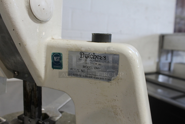 Dutchess BMIH Metal Commercial Countertop Manual Dough Divider. - Image 5 of 5