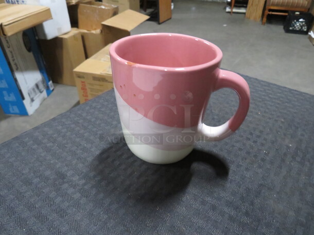 AT HOME Pink Coffee Cup. 5XBID - Image 1 of 1