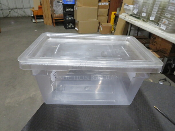 One 5 Gallon Food Storage Container With Lid. - Image 1 of 1