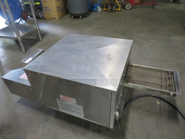 One Lincoln Impinger DTF Dual Tech Finisher, Pizza Oven. Model# 1921-4B. 208 Volt. 3 Phase. 55X23.5X14 - Image 4 of 4