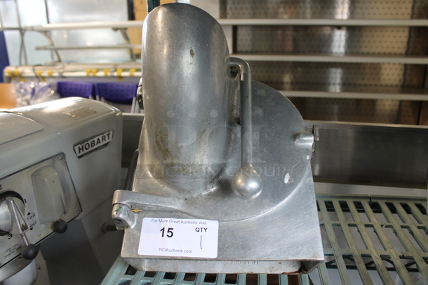 Metal Commercial Pelican Head w/ Grating Blade. - Image 1 of 4