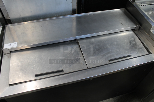 Beverage Air DDW49-B Stainless Steel Commercial Back Bar Bottle Cooler w/ 2 Sliding Lids. 115 Volts, 1 Phase. Tested and Powers On But Does Not Get Cold - Image 2 of 6