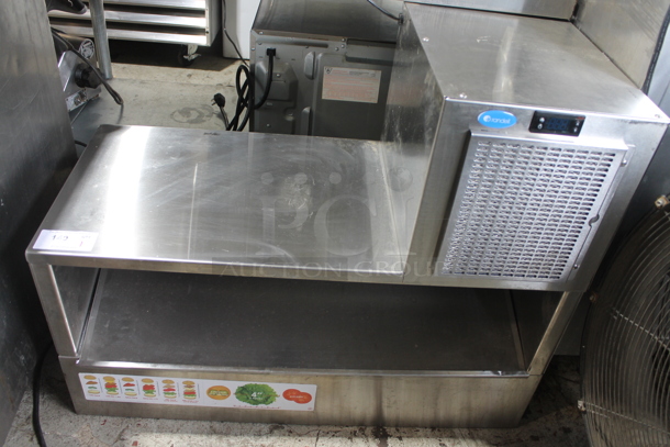 2021 Randell CR9046-290 Stainless Steel Commercial Refrigerated Rail. 115 Volts, 1 Phase. Tested and Working!