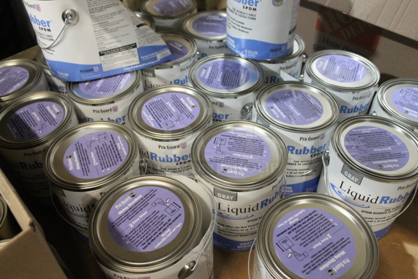 ALL ONE MONEY! THREE PALLET LOT of Various Items Including Liquid Rubber Dark Gray, and Gray Liquid Rubber. BUYER MUST REMOVE. - Image 6 of 7