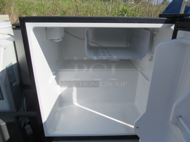 One Black And Decker Refrigerator. 120 Volt. Model# BCFA17B. 19X18X20.  Working - Image 3 of 5