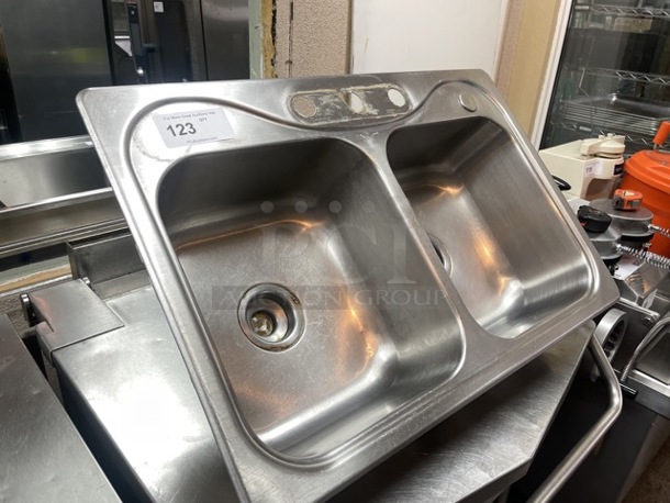 Double Bowl Commercial Kitchen Sink - Image 2 of 10