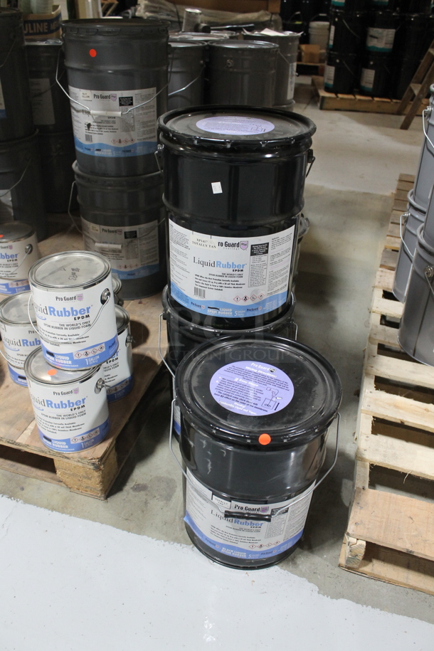 ALL ONE MONEY! PALLET LOT of Various Items Including Pro Guard Coatings and Liquid Rubber. BUYER MUST REMOVE. - Image 2 of 6