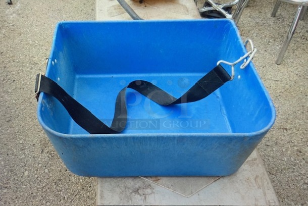 One Good Vendors Heavy Duty Poly Ballpark Vending Holder With Strap. 20X17X8 - Image 1 of 1