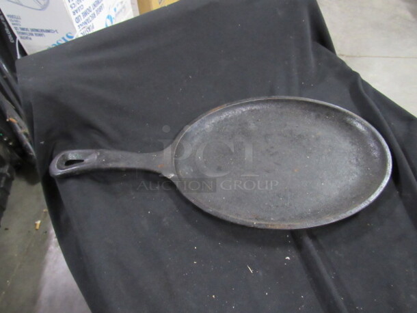 Cast Iron Fajita Platter. 7XBID