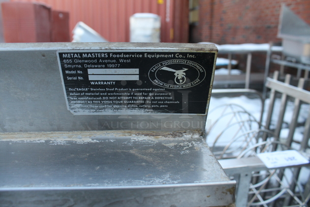 Stainless Steel 3 Bay Bar Sink w/ Dual Drain Boards, Right Side Ice Bin, 2 Speedwells, Faucet and Handles. Bays 12x14x9.5 - Image 2 of 7