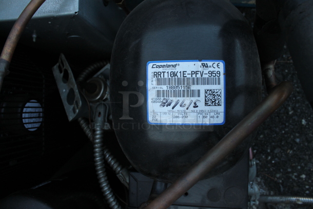 Copeland RRT10K1E-PFV-959 Metal Commercial Compressor. 208-230 Volts, 1 Phase.  - Image 4 of 4