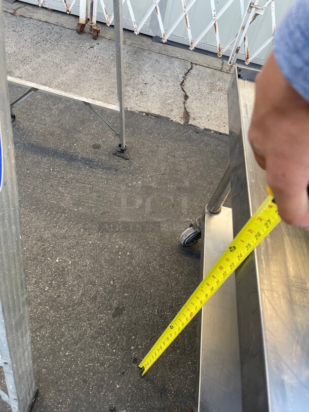 Clean! Commercial Heavy Duty Stainless Steel Equipment Stand On Casters - Image 9 of 9