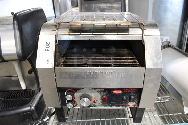 Hatco Toast Qwik Stainless Steel Commercial Countertop Electric Powered Conveyor Oven. 208 Volts. 14.5x21.5x17. Cannot Test Due To Plug Style