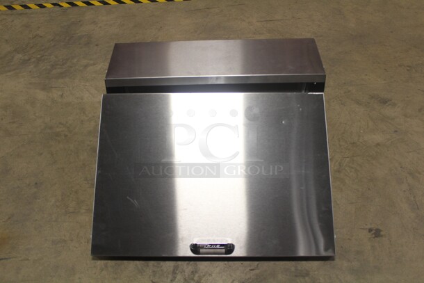 NEW! True Commercial Stainless Steel Mega Top Lid And Hood Assembly For True Model TSSU 2712M Mega Top Prep Table. 27.25 Wide - Image 1 of 3