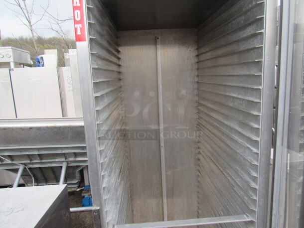 One Lockwood Holding Cabinet On Casters. 21X32X67.5 - Image 2 of 2