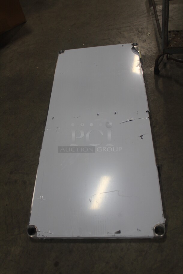 NEW! Commercial Stainless Steel Table Top. 54x24x2 - Image 1 of 1