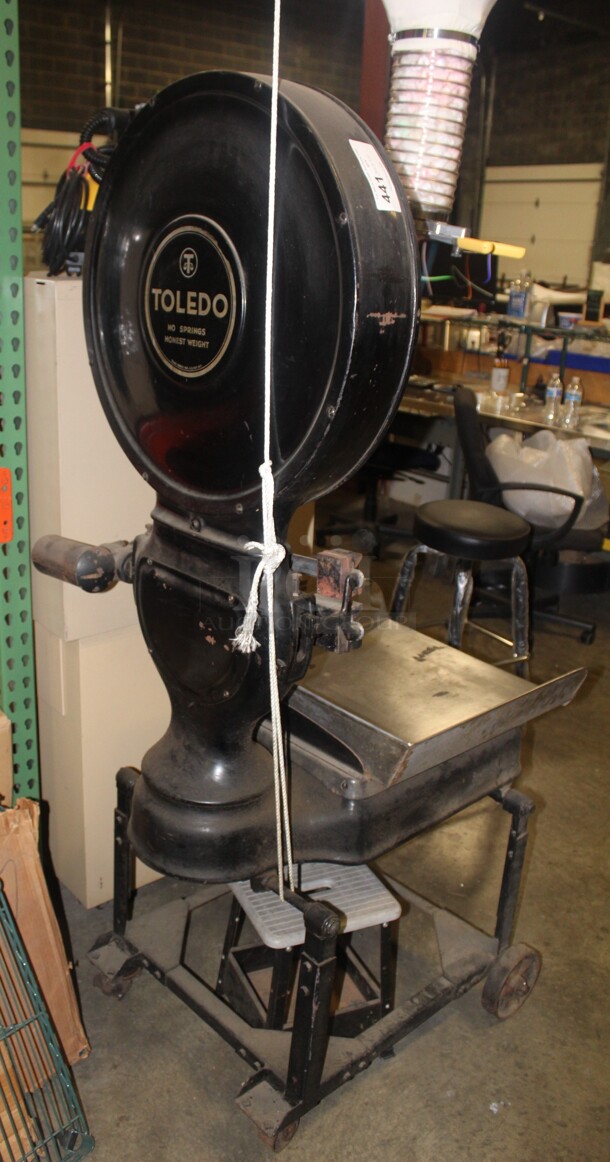 FANTASTIC! Vintage Toledo Scale. 29x36x70 - Image 6 of 6