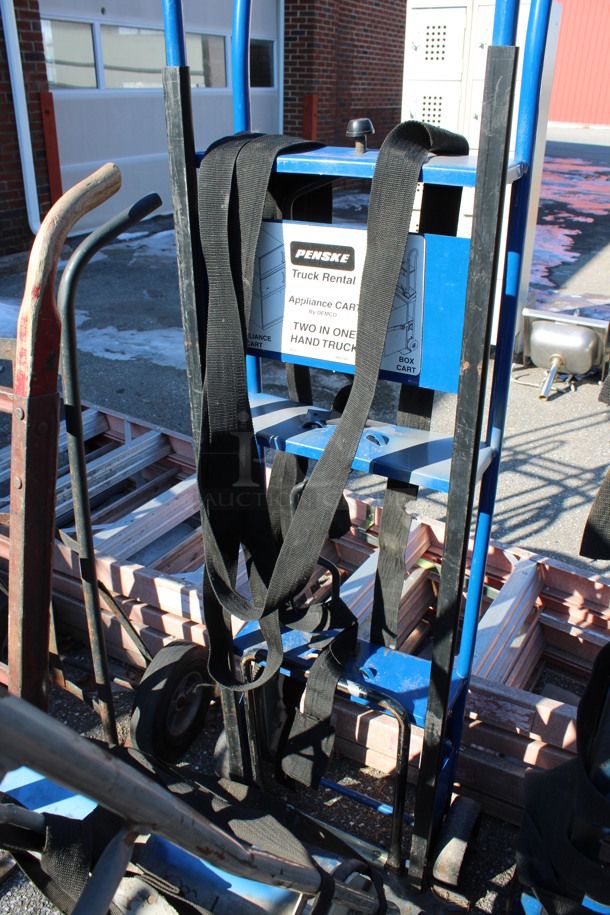 2 Metal Furniture Dollies; Gray and Blue. 24x12x60, 24x14x60. 2 Times Your Bid! - Image 3 of 4
