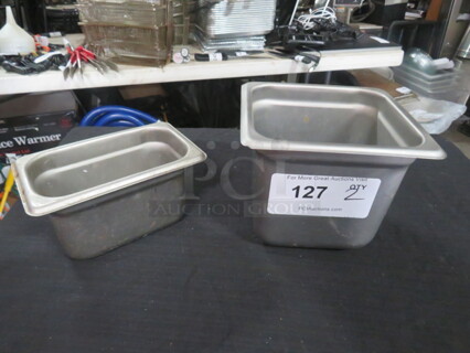 Assorted Size Hotel Pan. 2XBID