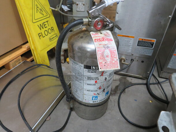 One A & K Fire Extinguisher.