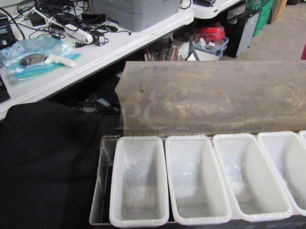 One Domed Bar Center. Lid Broken See Pic. - Image 2 of 2