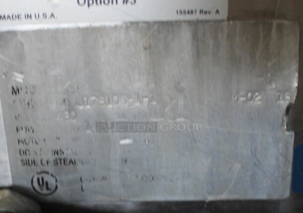Groen Stainless Steel Commercial Electric Powered Single Compartment Steam Cabinet. 230 Volts.  - Image 7 of 7