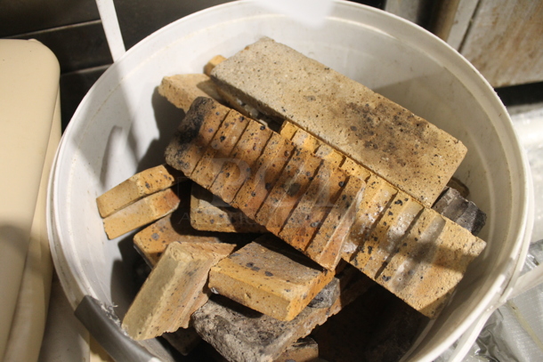 ALL ONE MONEY! Lot of 2 Buckets of Cooking Stones. - Image 3 of 3