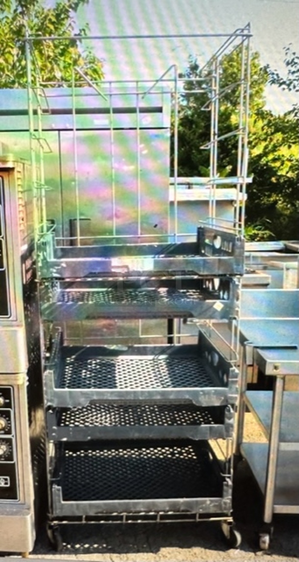 One Metro MAX Q Shelving System With 6 Shelves. 36X24X73. Assembly Required Stock Picture. - Image 1 of 3