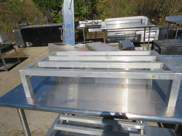 One Winco Aluminum Dunnage Rack. 36X20X8 - Image 1 of 1