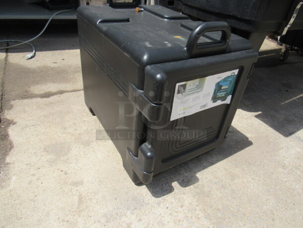 One Black Cambro Insulated Food Carrier. #UPC300 - Image 2 of 2
