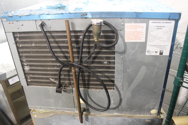 Hoshizaki KML-351MAH Stainless Steel Commercial Ice Machine Head on Commercial Ice Bin. 115 Volts, 1 Phase. - Image 8 of 10