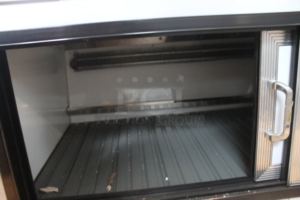 BRAND NEW SCRATCH AND DENT! CustomCool CGD5R Stainless Steel Commercial Floor Style Deli Display Case Merchandiser. 115 Volts, 1 Phase. Does Not Come w/ Remote Compressor. - Image 10 of 11