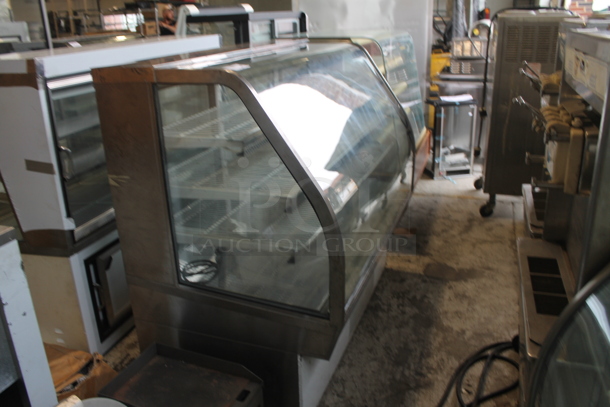 CustomCool CGB57SC Metal Commercial Floor Style Deli Display Case Merchandiser. 115 Volts, 1 Phase. Tested and Powers On But Does Not Get Cold - Image 2 of 5