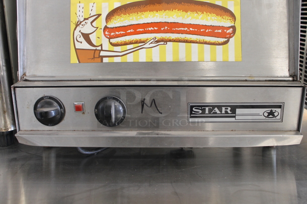 Star Stainless Steel Commercial Countertop Hot Dog Steamer. Tested and Working! - Image 2 of 5